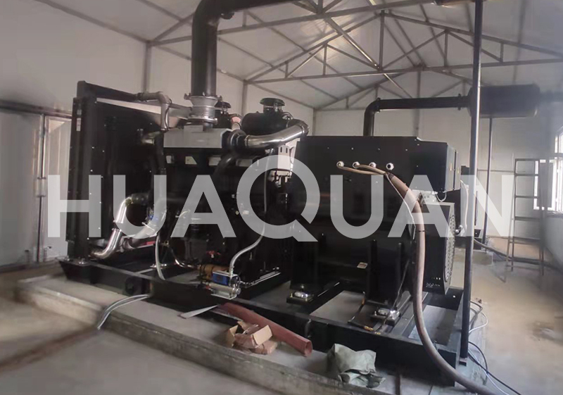 四川某部隊550kW發(fā)電機組電站項目