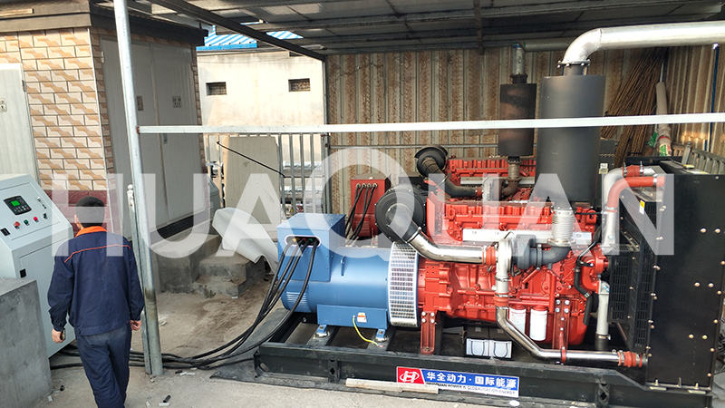 湖北某檢察院500kW發(fā)電機組電站項目